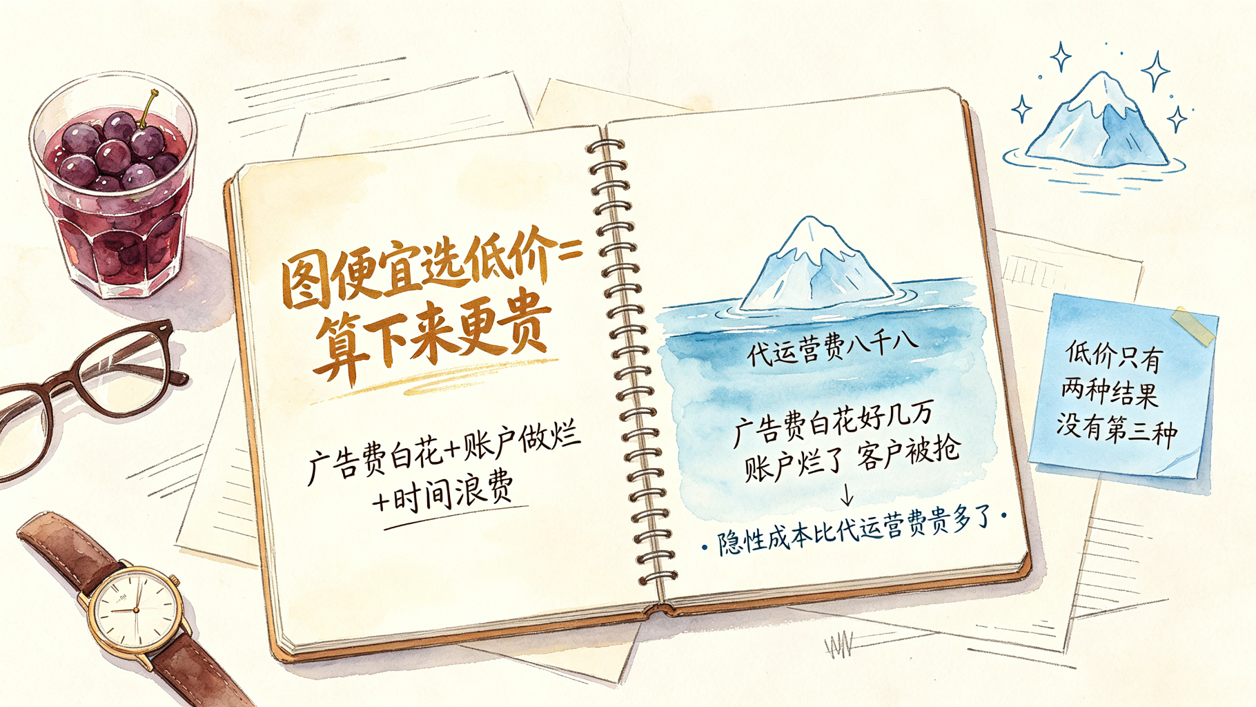 找代运营一年花三万和花八千八差别到底在哪？-图片3