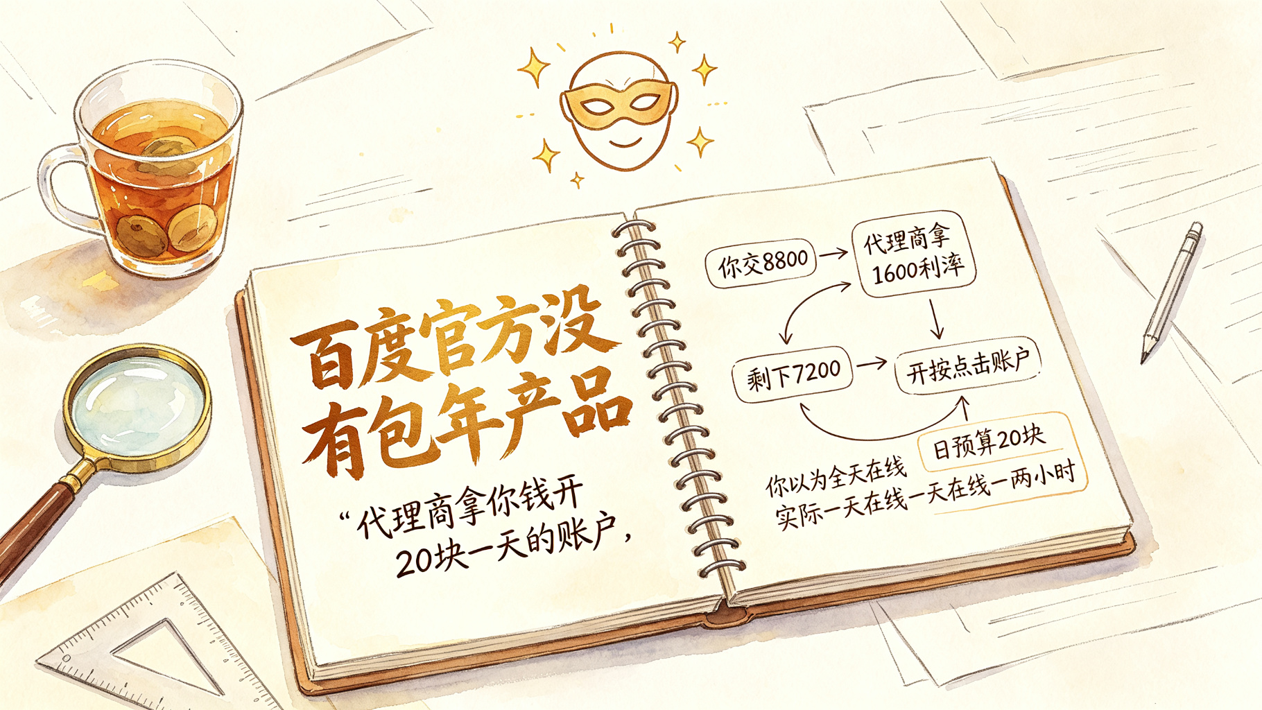 百度包年竞价八千八为什么我说这是坑-图片1